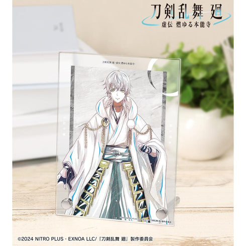 『刀剣乱舞 廻 -虚伝 燃ゆる本能寺-』刀剣乱舞 廻 -虚伝 燃ゆる本能寺- Ani-Art 第2弾 A6アクリルパネル 鶴丸国永