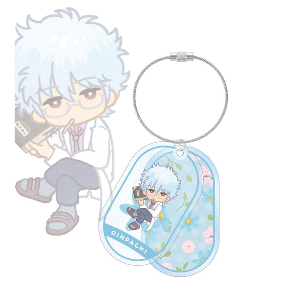 『3年Z組銀八先生』坂田銀八 Botania 2連ワイヤーBIGアクリルキーホルダー【202603再販】