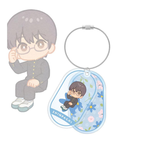 『3年Z組銀八先生』志村新八 Botania 2連ワイヤーBIGアクリルキーホルダー【202603再販】