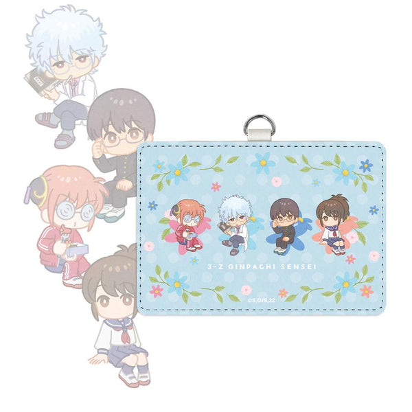 『3年Z組銀八先生』集合A Botania ネックストラップ付き2ポケットパスケース