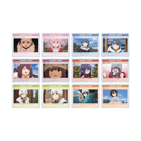 『ゆるキャン△ SEASON3』トレーディング場面写アクリルカード(単位/BOX)