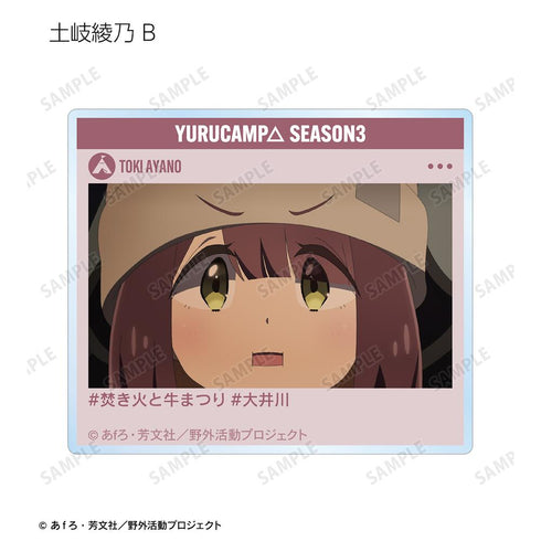 『ゆるキャン△ SEASON3』トレーディング場面写アクリルカード(単位/BOX)