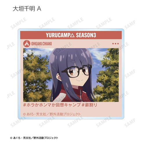 『ゆるキャン△ SEASON3』トレーディング場面写アクリルカード(単位/BOX)