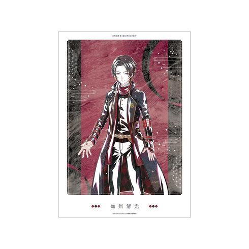 『刀剣乱舞 廻 -虚伝 燃ゆる本能寺-』刀剣乱舞 廻 -虚伝 燃ゆる本能寺- Ani-Art 第3弾 A3マット加工ポスター 加州清光