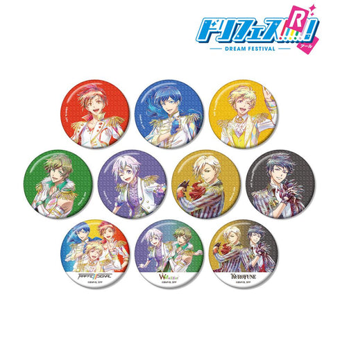 『ドリフェス!R』トレーディング Ani-Art グリッター缶バッジ(単位/BOX)