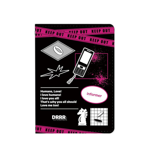 『デュラララ!!×2』折原臨也 ar-Unity モチーフ柄 4ポケットパスケース