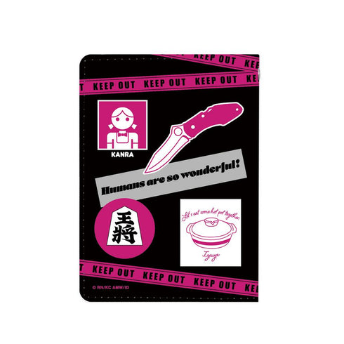 『デュラララ!!×2』折原臨也 ar-Unity モチーフ柄 4ポケットパスケース