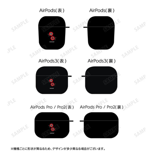 『神椿市建設中。』夜河 世界 ar-Unity モチーフアイコン AirPodsケース