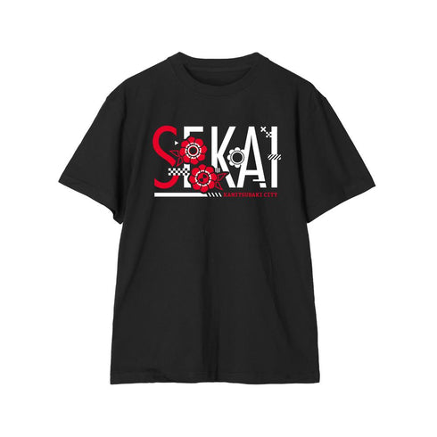 『神椿市建設中。』夜河 世界 ar-Unity モチーフアイコン Tシャツレディース