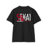 『神椿市建設中。』夜河 世界 ar-Unity モチーフアイコン Tシャツレディース