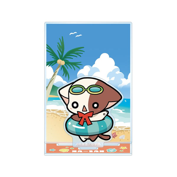 『きらりん☆レボリューション』なーさん ちびキャラ 夏ver. パーツ付きBIGアクリルスタンド うきわ