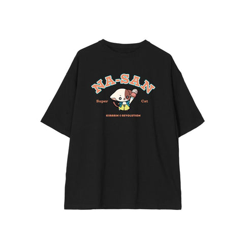 『きらりん☆レボリューション』なーさん ちびキャラ 夏ver. BIGシルエットTシャツ アイスユニセックス