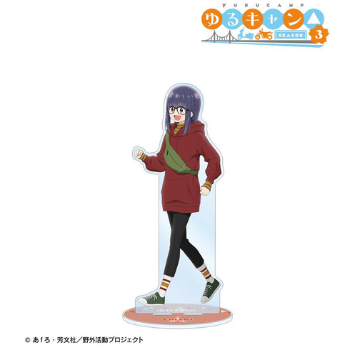 『ゆるキャン△ SEASON3』描き下ろし 大垣千明 歩みver. 特大アクリルスタンド
