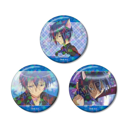 『しゅごキャラ!』月詠 イクト ホログラム缶バッジ3個セット【202512再販】