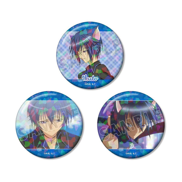 『しゅごキャラ!』月詠 イクト ホログラム缶バッジ3個セット【202512再販】