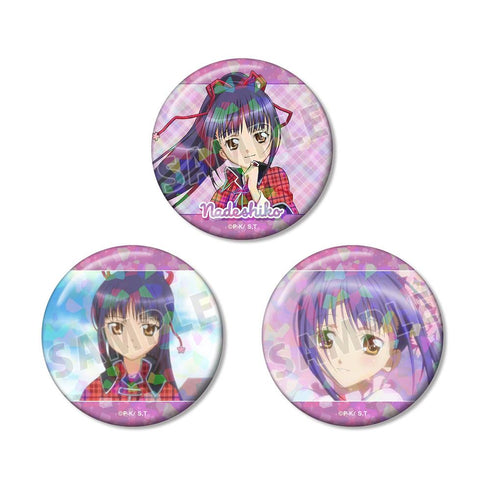 『しゅごキャラ!』藤咲 なでしこ ホログラム缶バッジ3個セット【202512再販】