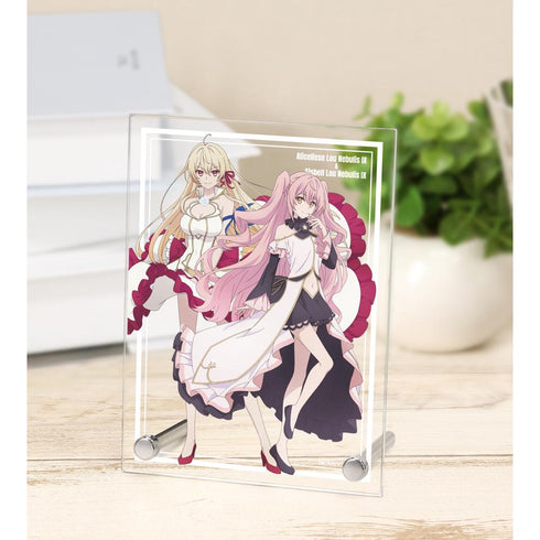 『キミと僕の最後の戦場、あるいは世界が始まる聖戦 Season II』アリスリーゼ・ルゥ・ネビュリス9世&シスベル・ルゥ・ネビュリス9世 A6アクリルパネル