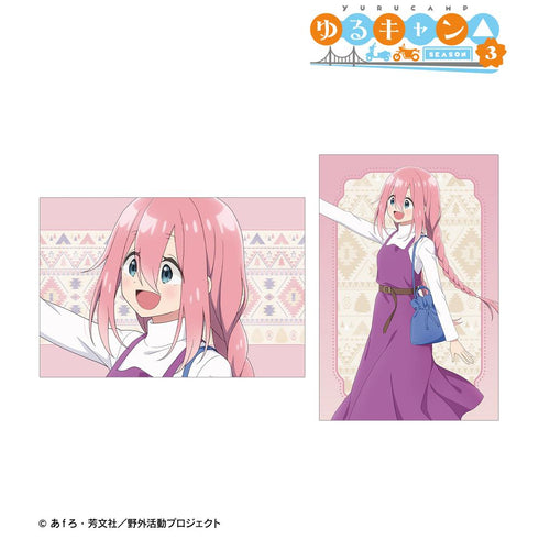 『ゆるキャン△ SEASON3』描き下ろし 各務原なでしこ 歩みver. ポストカード2枚セット