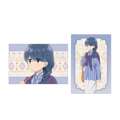 『ゆるキャン△ SEASON3』描き下ろし 志摩リン 歩みver. ポストカード2枚セット