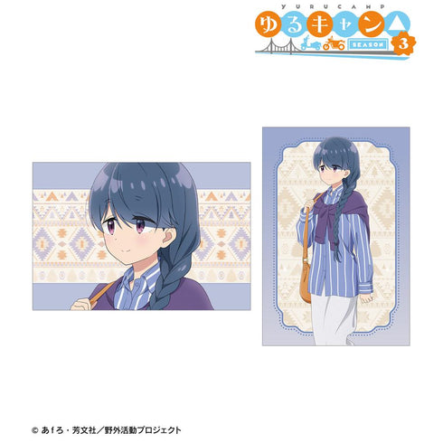 『ゆるキャン△ SEASON3』描き下ろし 志摩リン 歩みver. ポストカード2枚セット