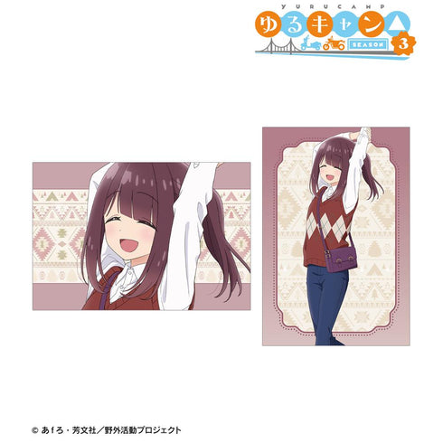 『ゆるキャン△ SEASON3』描き下ろし 土岐綾乃 歩みver. ポストカード2枚セット