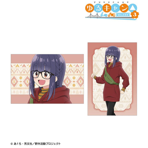 『ゆるキャン△ SEASON3』描き下ろし 大垣千明 歩みver. ポストカード2枚セット