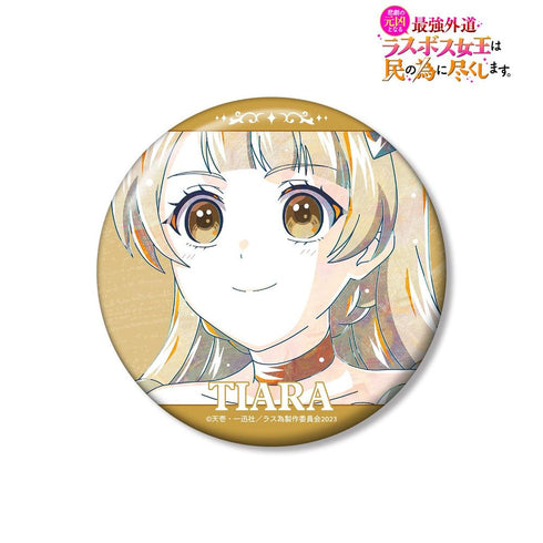 『悲劇の元凶となる最強外道ラスボス女王は民の為に尽くします。』ティアラ Ani-Art 100mm缶バッジ【202609再販】