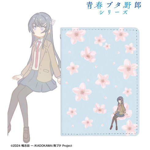 『青春ブタ野郎シリーズ』桜島麻衣 Botania ヌバック調4ポケットパスケース