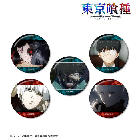 『東京喰種トーキョーグール』金木 研 場面写缶バッジ5個セット