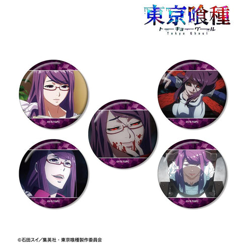 『東京喰種トーキョーグール』神代利世 場面写缶バッジ5個セット