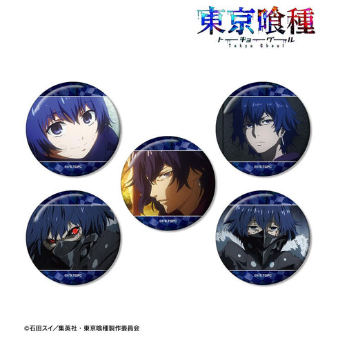 『東京喰種トーキョーグール』霧嶋絢都 場面写缶バッジ5個セット