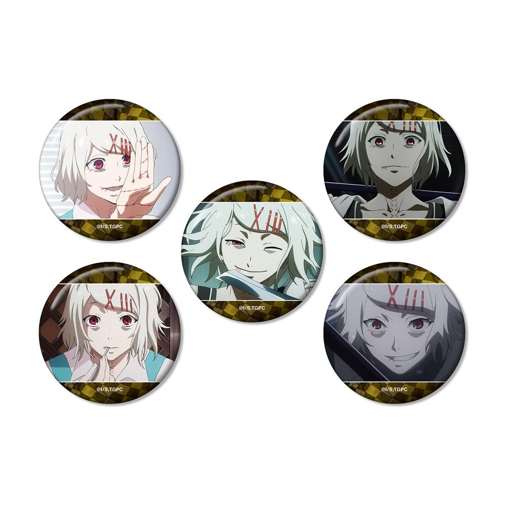 ‪‪❤︎‬東京喰種 鈴屋什造 缶バッジ‪‪❤︎‬ TVアニメ『東京喰種トーキョーグール:re』 - 鈴屋什造 場面写缶