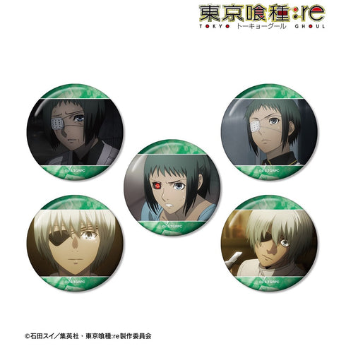 『東京喰種トーキョーグール:re』六月 透 場面写缶バッジ5個セット【202610再販】