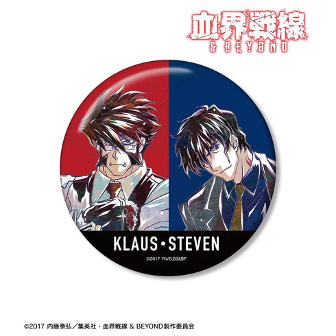 《血界戰線 & BEYOND》克勞斯/史蒂芬 Ani-Art 第4彈 100mm徽章【202605再版】