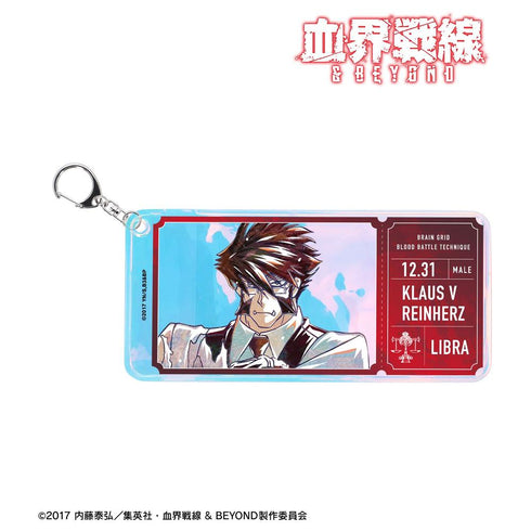 《血界战线 & BEYOND》克劳斯·V·莱因赫茨 Ani-Art 第4弹 极光票夹【202605再版】