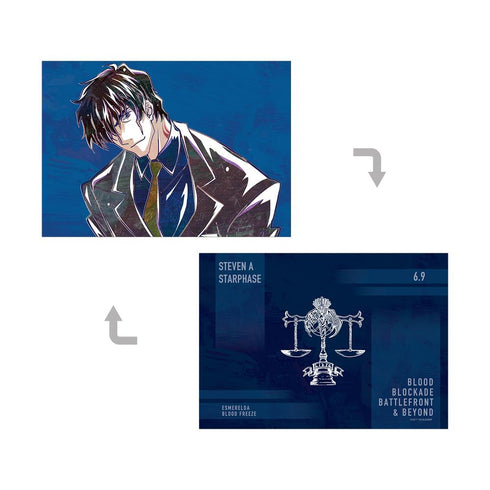『血界戦線 & BEYOND』スティーブン・A・スターフェイズ Ani-Art 第4弾 A5イラストカード