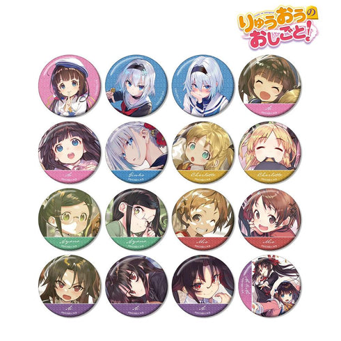 『りゅうおうのおしごと!』トレーディング原作イラストグリッター缶バッジ(単位/BOX)【202602再販】