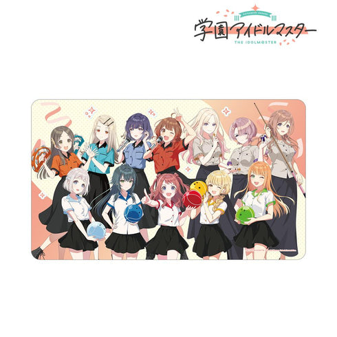 『学園アイドルマスター』描き下ろし 集合 ボウリングシャツver. マルチデスクマット