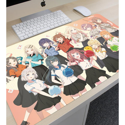 『学園アイドルマスター』描き下ろし 集合 ボウリングシャツver. マルチデスクマット