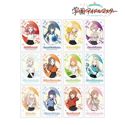 『学園アイドルマスター』描き下ろし ボウリングシャツver. トレーディングインスタントカメラ風イラストカード(単位/BOX)