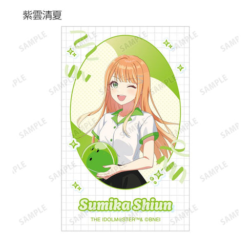 『学園アイドルマスター』描き下ろし ボウリングシャツver. トレーディングインスタントカメラ風イラストカード(単位/BOX)