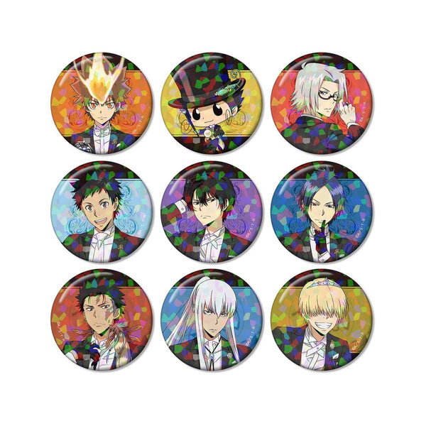 《家庭教師 Hitman REBORN!》全新繪製 燕尾服版 全息圖集換式徽章(單位/盒)【202607 再版】