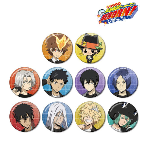 『家庭教師ヒットマンREBORN!』描き下ろし カジュアルコーデver. トレーディンググリッター缶バッジ(単位/BOX)【202512再販】