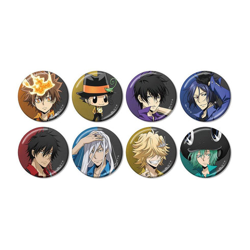 『家庭教師ヒットマンREBORN!』描き下ろし カラーシャツver. トレーディングメタリック缶バッジ(単位/BOX)【202603再販】