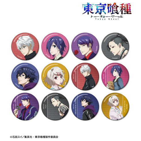 《東京喰種》全新繪製「步」版 閃粉收藏徽章(單位/盒)【202610 再版】