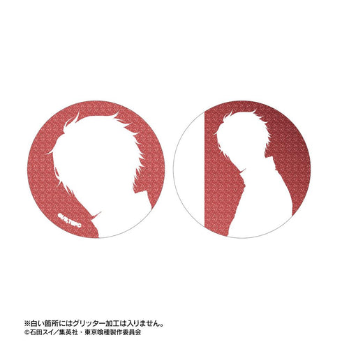 『東京喰種トーキョーグール』描き下ろし 歩みver. トレーディンググリッター缶バッジ(単位/BOX)