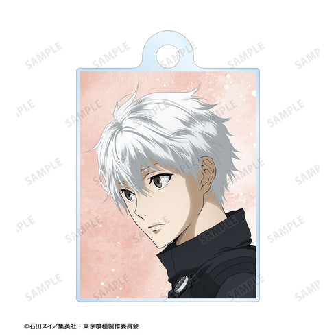 『東京喰種トーキョーグール』描き下ろし 金木 研 歩みver. 2連ワイヤーアクリルキーホルダー【202610再販】