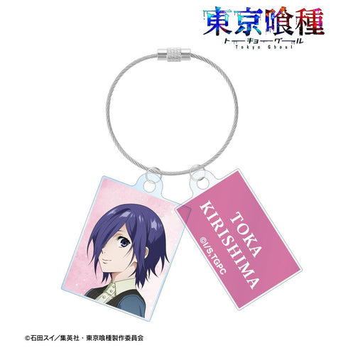 『東京喰種トーキョーグール』描き下ろし 霧嶋董香 歩みver. 2連ワイヤーアクリルキーホルダー