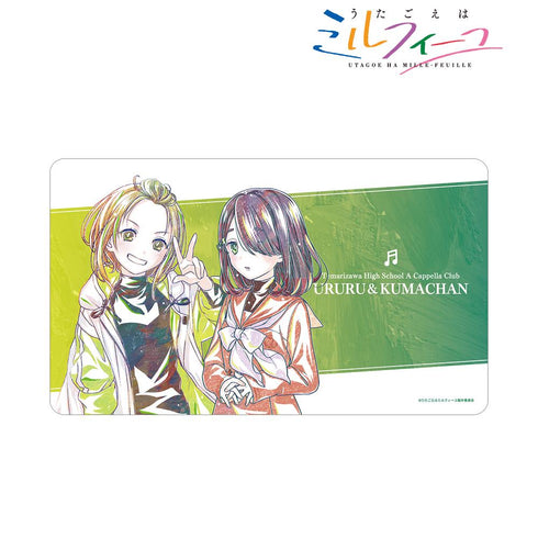 『うたごえはミルフィーユ』ウルル&クマちゃん Ani-Art マルチデスクマット
