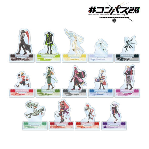 『#コンパス2.0 戦闘摂理解析システム』描き下ろし 歩みver. トレーディングミニアクリルスタンド(単位/BOX)